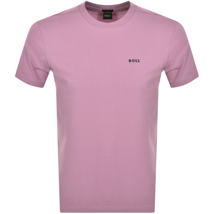 BOSS Tee T Shirt Purple Mainline Menswear United States